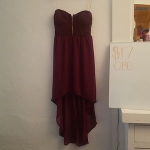 Strapless dress only worn once